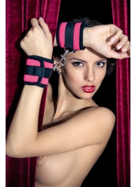 Наручники из неопрена розового цвета - ToyFa - купить с доставкой в Копейске