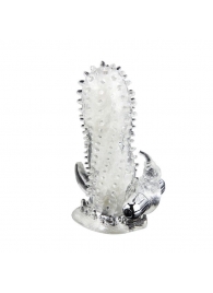 Насадка-удлинитель с пупырышками, усиками и вибрацией - Baile - в Копейске купить с доставкой