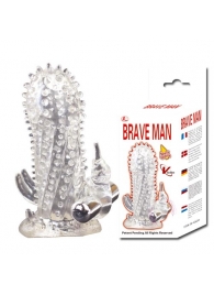 Насадка-удлинитель с пупырышками, усиками и вибрацией - Baile - в Копейске купить с доставкой