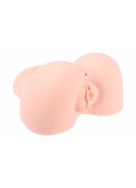 Вибрирующий мастурбатор-полуторс Olivia Say: вагина и анус - KOKOS - в Копейске купить с доставкой