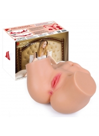 Мастурбатор-полуторс Adel с двумя любовными отверстиями - KOKOS - в Копейске купить с доставкой