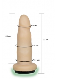 Телесная насадка Harness - 13,3 см. - LOVETOY (А-Полимер) - купить с доставкой в Копейске