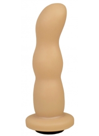 Телесная рельефная насадка Harness - 15,9 см. - LOVETOY (А-Полимер) - купить с доставкой в Копейске