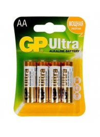 Батарейки алкалиновые GP Ultra Alkaline AA/LR6 - 4 шт. - Элементы питания - купить с доставкой в Копейске