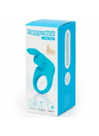 Голубое эрекционное виброкольцо Happy Rabbit Rechargeable Rabbit Cock Ring - Happy Rabbit - в Копейске купить с доставкой