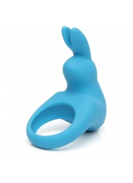 Голубое эрекционное виброкольцо Happy Rabbit Rechargeable Rabbit Cock Ring - Happy Rabbit - в Копейске купить с доставкой