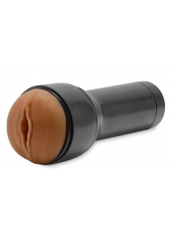 Коричневый мастурбатор-вагина Feel Stroker - Kiiroo - в Копейске купить с доставкой