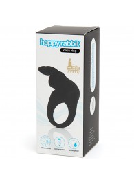 Черное эрекционное виброкольцо Happy Rabbit Rechargeable Rabbit Cock Ring - Happy Rabbit - в Копейске купить с доставкой