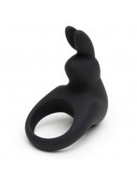 Черное эрекционное виброкольцо Happy Rabbit Rechargeable Rabbit Cock Ring - Happy Rabbit - в Копейске купить с доставкой