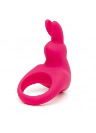 Розовое эрекционное виброкольцо Happy Rabbit Rechargeable Rabbit Cock Ring - Happy Rabbit - в Копейске купить с доставкой
