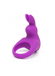 Фиолетовое эрекционное виброкольцо Happy Rabbit Rechargeable Rabbit Cock Ring - Happy Rabbit - в Копейске купить с доставкой