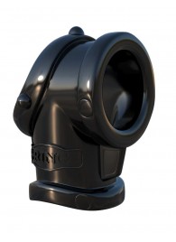 Черная насадка для пениса Cock Pipe with Ball-Stretcher - Pipedream - в Копейске купить с доставкой