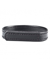 Кольцо на пенис из искусственной кожи на липучке VELCRO COCK RING - 5 см. - BlueLine - в Копейске купить с доставкой