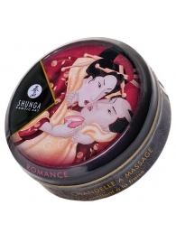 Массажная свеча Sparkling Strawberry Wine с ароматом клубничного вина - 30 мл. - Shunga - купить с доставкой в Копейске