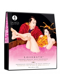 Соль для ванны Lovebath Dragon Fruit, превращающая воду в гель - 650 гр. - Shunga - купить с доставкой в Копейске