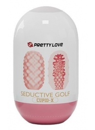 Розовый мастурбатор-яйцо Seductive Golf - Baile - в Копейске купить с доставкой