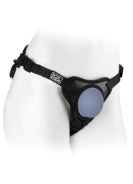 Черные трусики для страпона Body Dock SE на регулируемых ремнях - Pipedream - купить с доставкой в Копейске