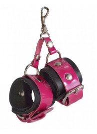 Розово-черный брелок  Наручники - Sitabella - купить с доставкой в Копейске