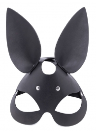 Черная гладкая маска  Зайка  с длинными ушками - Crazy Handmade - купить с доставкой в Копейске