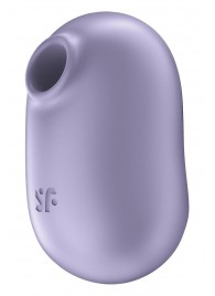 Сиреневый вакуумный вибростимулятор клитора Satisfyer Pro To Go 2 - Satisfyer