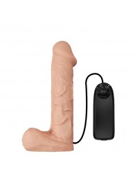 Женский поясной страпон с вибрацией - 26 см. - Baile - купить с доставкой в Копейске