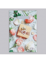 Полиэтиленовый пакет  Подарочек  с вырубной усиленной ручкой - 20 х 30 см. - Сима-Ленд - купить с доставкой в Копейске