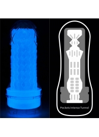 Светящийся в темноте мастурбатор Lumino Play Masturbator Pocketed - Lovetoy - в Копейске купить с доставкой