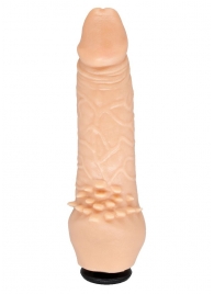 Телесная насадка-фаллос с шипами для массажа клитора - 17,8 см. - LOVETOY (А-Полимер) - купить с доставкой в Копейске