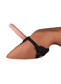 Страпон Харнесс в подарочной упаковке - 21 см. - LOVETOY (А-Полимер) - купить с доставкой в Копейске