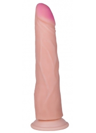 Расширяющийся книзу фаллоимитатор на присоске ART-Style №18 - 21 см. - Art-Style