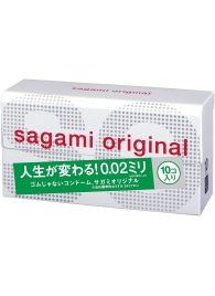 Ультратонкие презервативы Sagami Original 0.02 - 10 шт. - Sagami - купить с доставкой в Копейске