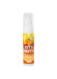 Интимный гель на водной основе Tutti-Frutti  Ванильный пудинг  - 30 гр. - Биоритм - купить с доставкой в Копейске