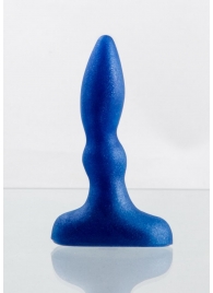 Синий анальный стимулятор Beginners p-spot massager - 11 см. - Lola Games - в Копейске купить с доставкой