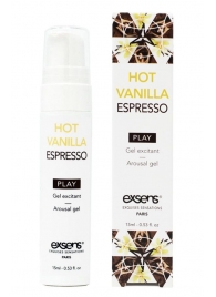 Возбуждающий гель Hot Vanilla Espresso Arousal Gel - 15 мл. - Exsens - купить с доставкой в Копейске