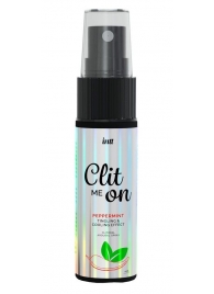 Клиторальный возбуждающий спрей Clit Me On Peppermint - 12 мл. - INTT - купить с доставкой в Копейске