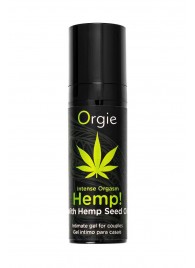 Возбуждающий интимный гель для пар ORGIE Hemp Intense Orgasm - 15 мл. - ORGIE - купить с доставкой в Копейске