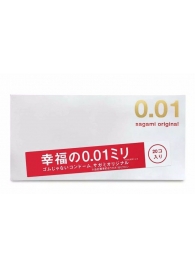 Ультратонкие презервативы Sagami Original 0.01 - 20 шт. - Sagami - купить с доставкой в Копейске