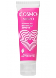 Возбуждающий гель на водно-силиконовой основе Cosmo Vibro с ароматом земляники - 50 гр. - Биоритм - купить с доставкой в Копейске