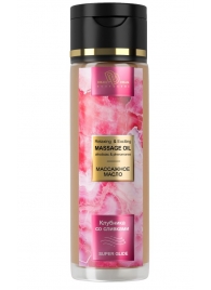 Массажное масло «Клубника со сливками» - 250 мл. - БиоМед - купить с доставкой в Копейске