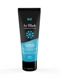Лубрикант на водной основе Ice Black с ледяным эффектом - 50 мл. - INTT - купить с доставкой в Копейске