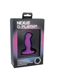 Фиолетовая вибровтулка Nexus G-Play+ M - Nexus Range - в Копейске купить с доставкой