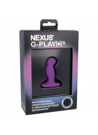 Фиолетовая вибровтулка Nexus G-Play+ S - Nexus Range - в Копейске купить с доставкой
