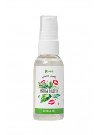 Съедобная гель-смазка Yovee «Мятный поцелуй» с Д-пантенолом и вкусом мяты - 50 мл. - ToyFa - купить с доставкой в Копейске