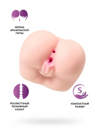 Реалистичный мастурбатор Paula с 2 любовными тоннелями - ToyFa - в Копейске купить с доставкой
