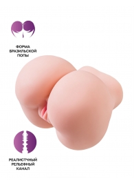 Реалистичный мастурбатор Amanda - ToyFa - в Копейске купить с доставкой