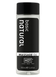Массажное масло для тела Natural Basic - 100 мл. - HOT - купить с доставкой в Копейске