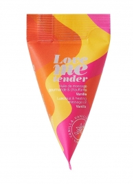 Съедобное согревающее массажное масло Love Me Tender Vanilla с ароматом ванили - 10 мл. - Love to Love - купить с доставкой в Копейске