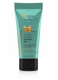 Съедобный интимный гель Orgie Lube Tube Cocktail Pina Colada - 50 мл. - ORGIE - купить с доставкой в Копейске
