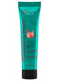 Съедобный интимный гель Orgie Lube Tube Cocktail Strawberry Mojito - 100 мл. - ORGIE - купить с доставкой в Копейске