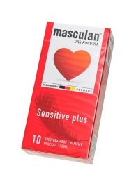 Презервативы Masculan Sensitive plus - 10 шт. - Masculan - купить с доставкой в Копейске